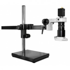 Macro Digital Zoom System on Gliding Arm Boom Stand